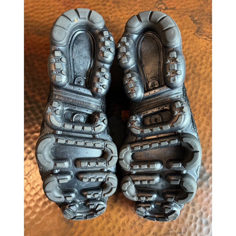Nike Air VaporMax Flyknit 3 US 10 EU 44 Triple Black AJ6900-004 - Picture 5 of 8